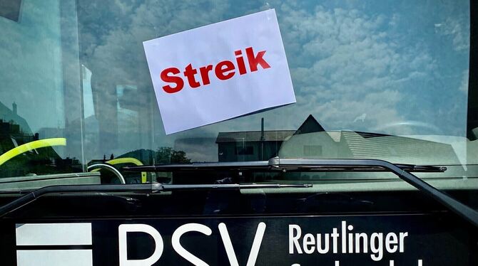 Die Zeichen stehen im Busverkehr von Reutlingen erneut auf Streik.