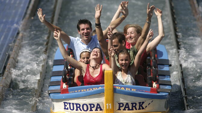 Spaß für die ganze Familie: Der Europa-Park in Rust verzeichnete letztes Jahr mit sechs Millionen Besuchern einen Rekord. FOTO: