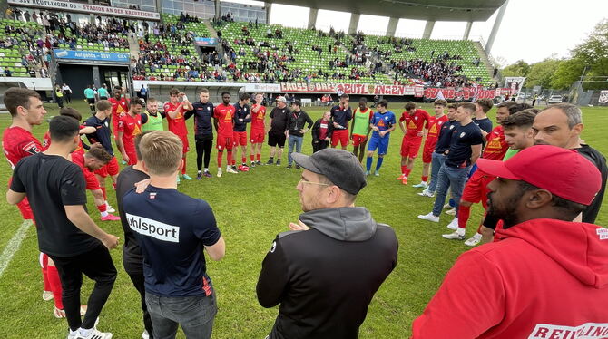 Beim SSV Reutlingen gibt es in den nächsten Tagen und Wochen viel zu besprechen.   FOTO: JÜRGEN MEYER