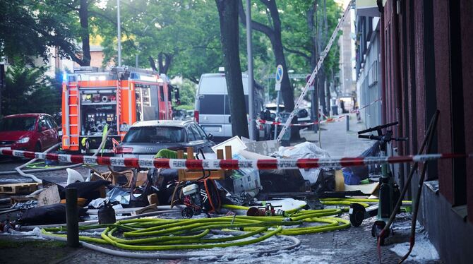 Wohnungsbrand in Berlin