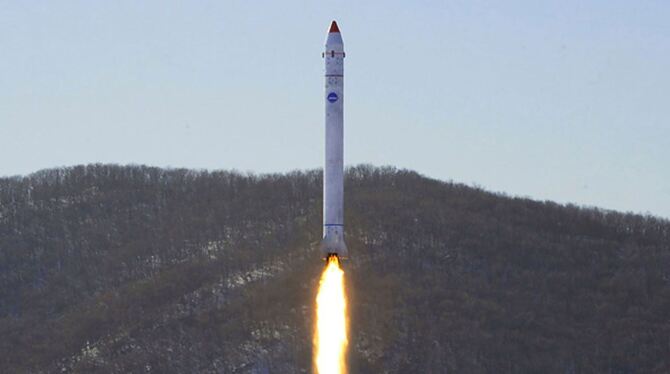 Nordkoreanische Rakete