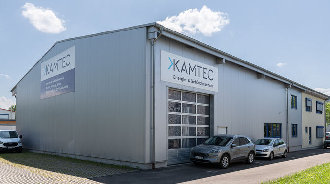 Sitz der Kamtec GmbH in Metzingen. FOTO: SCHANZ