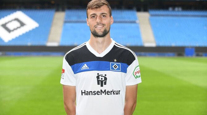 Jonas Meffert vom Hamburger SV Jonas Meffert vom Hamburger SV