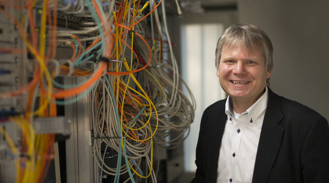 Der Gammertinger Professor Holger Morgenstern ist ein Pionier auf dem Gebiet der IT-Forensik.  FOTO: PRIVAT