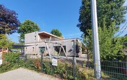 Der Kinderhaus Jahnstraße in Wannweil soll aufgestockt werden. So soll mehr Platz für die Kinder entstehen. ARCHIVFOTO: SCHITZ