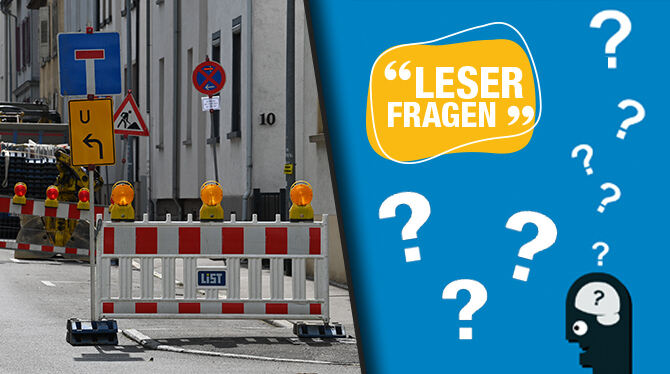 Eine Leserin will vom GEA wissen, warum es in Reutlingen so viele Baustellen gleichzeitig gibt.