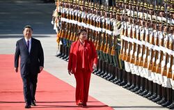 Honduras Präsidentin Castro besucht China