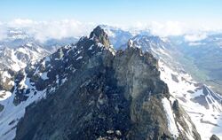 Bergsturz in den Tiroler Alpen