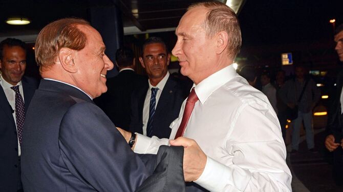 Putin und Berlusconi