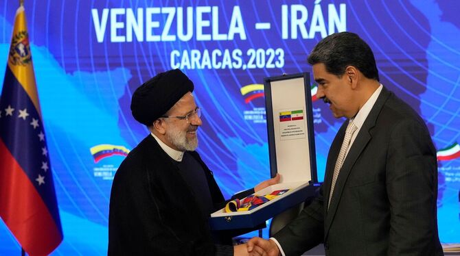 Iranischer Präsident Raisi zu Besuch in Venezuela