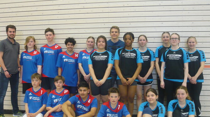 Die erfolgreiche Volleyballjugend.  FOTO: VEREIN