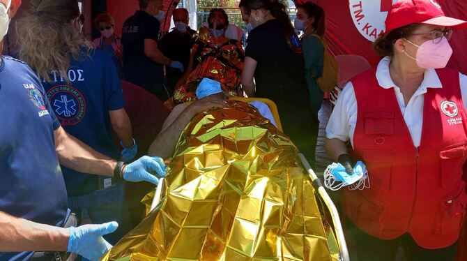 Bootsunglück in Griechenland