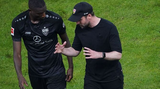 VfB-Trainer Sebastian Hoeneß VfB-Trainer Sebastian Hoeneß