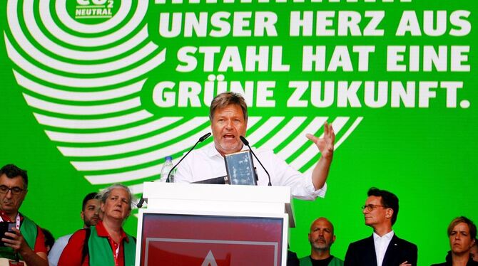 Robert Habeck in Duisburg