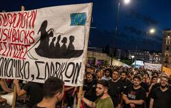 Protest nach Bootsunglück in Griechenland