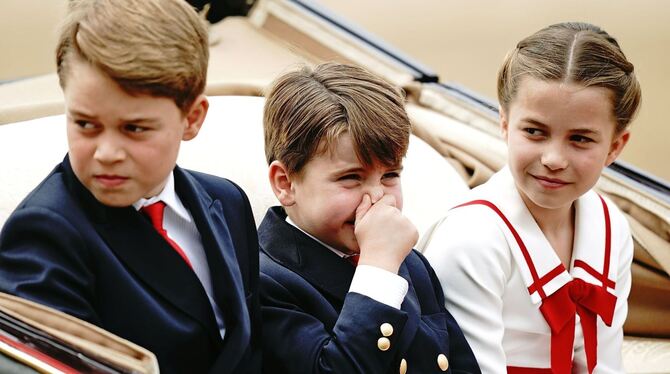 Geburtstagsparade »Trooping the Colour« in London