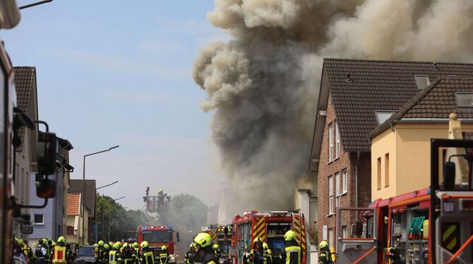 Brand in Sankt Augustin Brand in Sankt Augustin