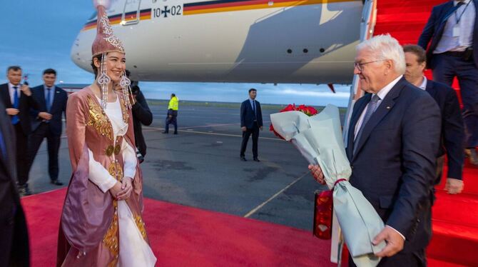 Steinmeier besucht Kasachstan Steinmeier besucht Kasachstan