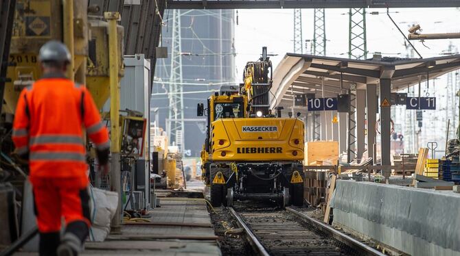 Deutsche Bahn Sanierungsarbeiten