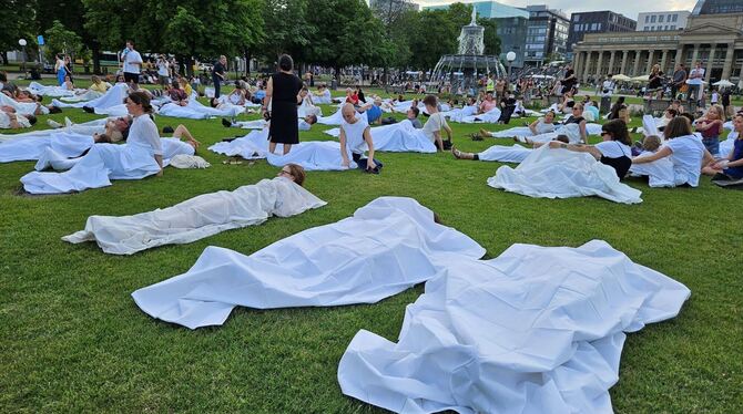 Protestaktion zum Bootsunglück vor Griechenland