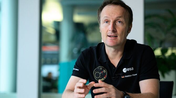 Astronaut Matthias Maurer