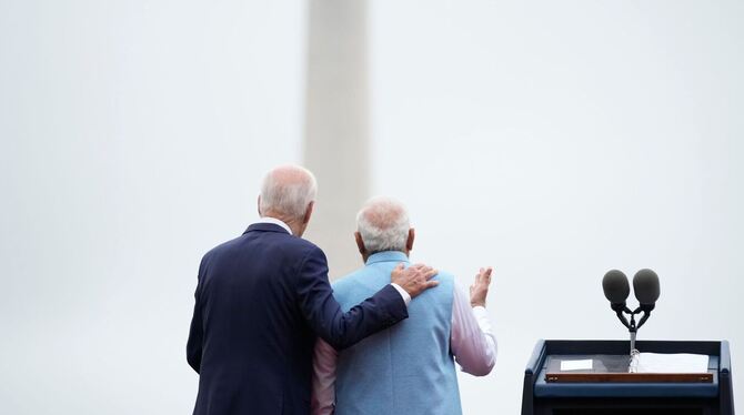 Modi bei Biden
