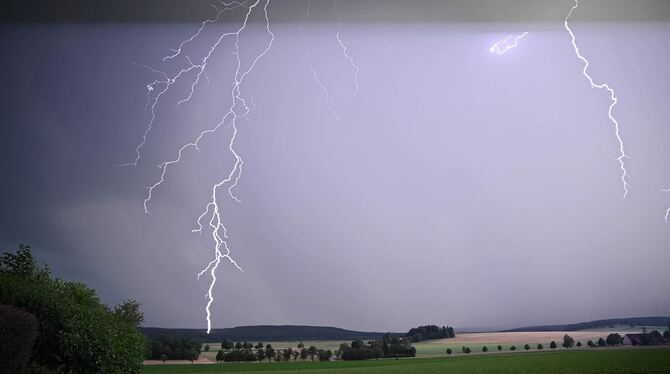Blitz entlädt sich