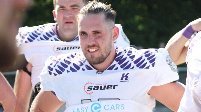 Spieler und Funktionär bei den SSV Reutlingen 05 Eagles: Michael Kurz. FOTO: VEREIN Spieler und Funktionär bei den SSV Reutlingen 05 Eagles: Michael Kurz. FOTO: VEREIN