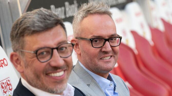 Stuttgart-Chefs Vogt und Wehrle