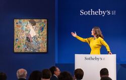 Klimt-Gemälde «Dame mit Fächer»