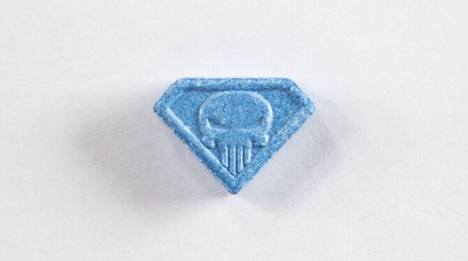 Ecstasy-Pille »Blue Punisher«