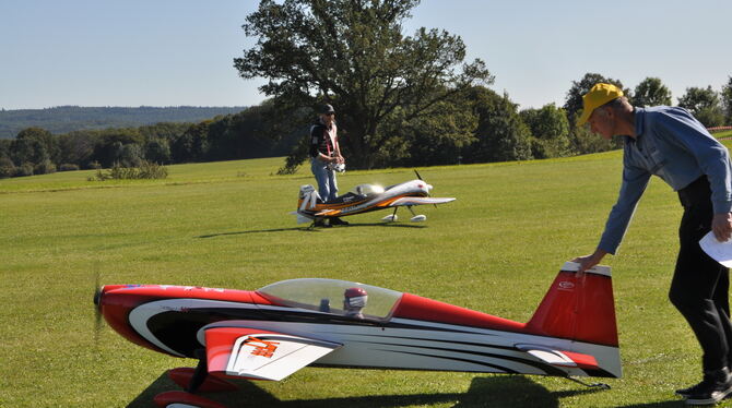 Die Mindestspannweite der Flieger liegt bei zwei Metern.  FOTO: BIMEK