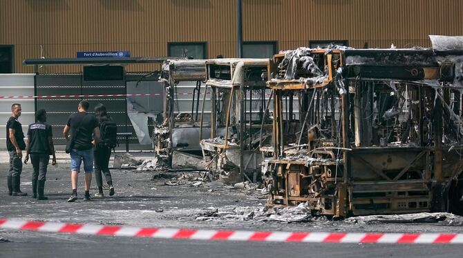 Unruhen in Frankreich