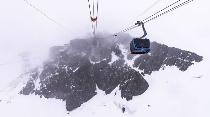 Höchste Seilbahn in der Schweiz