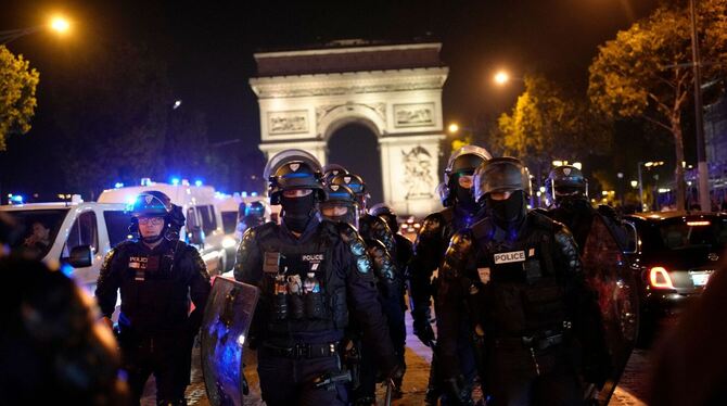 Unruhen in Paris