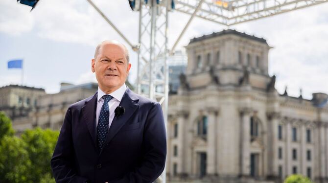 Bundeskanzler Scholz