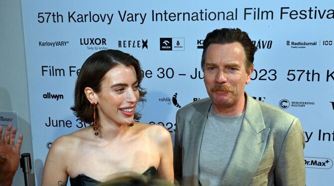 Ewan McGregor mit Tochter in Karlsbad