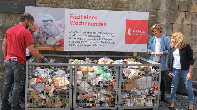 Das lag alles irgendwo auf dem Boden und landete nicht in den Abfalleimern: Miriam Ibrahimovic, Leiterin der Kommunalen Service