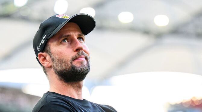 Stuttgart-Coach Hoeneß Stuttgart-Coach Hoeneß