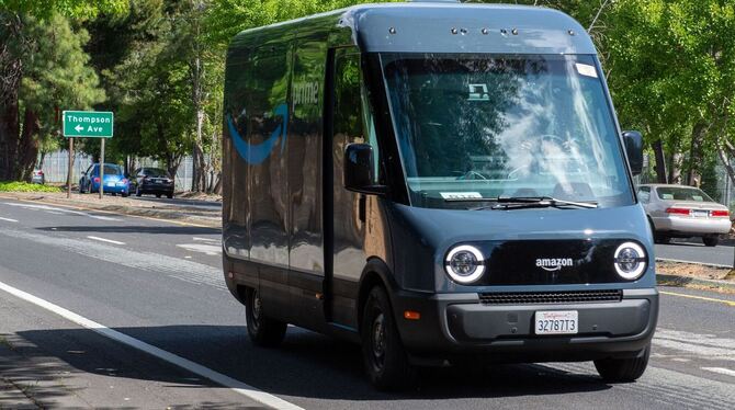 Elektro-Lieferwagen von Rivian Elektro-Lieferwagen von Rivian