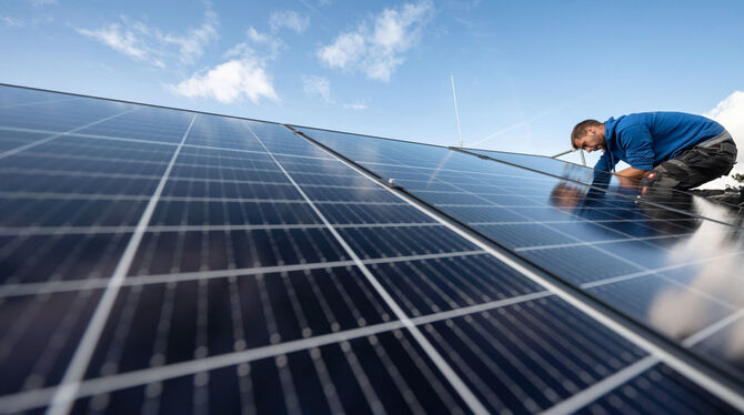 Auf hiesigen Dachflächen ist noch jede Menge Platz für Solarmodule.