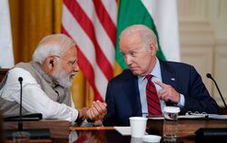 Joe Biden und Narendra Modi
