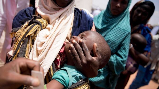 Menschen in Äthiopien