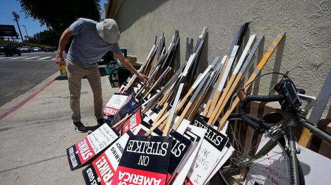 Streik in Los Angeles