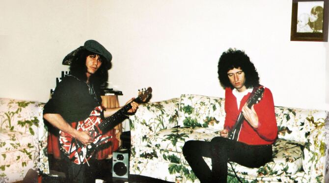 Brian May und Eddie Van Halen