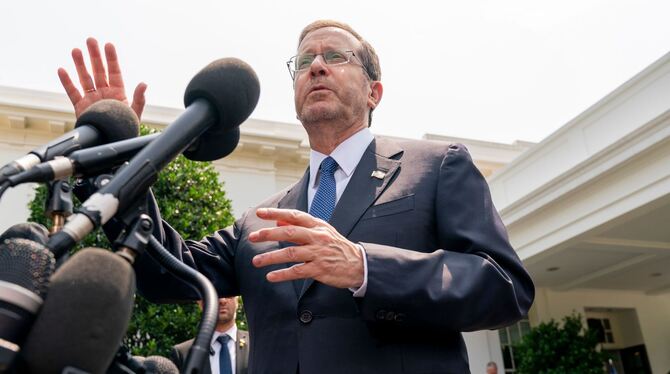 Israelischer Präsident Herzog zu Besuch in den USA