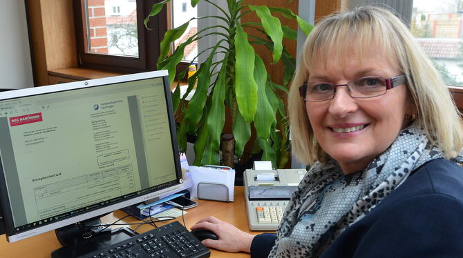 Finanzgeschäftsführerin Heidi Goller von der Handwerkskammer Reutlingen.