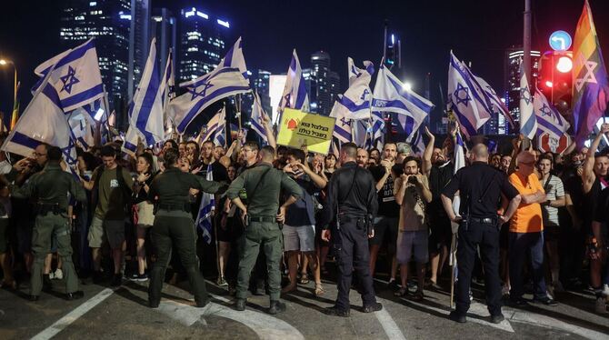 Proteste gegen Justizreform in Israel