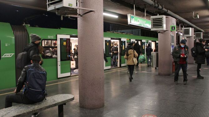 U-Bahnhof in Mailand