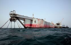 Schrottreifer Tanker vor Jemens Küste